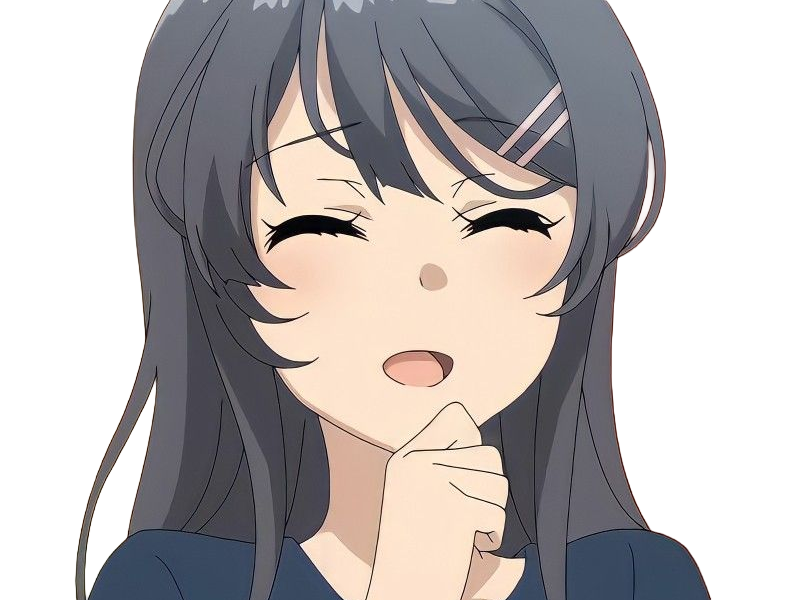 sakurajima mai seishun-buta-yarou aobuta anime manga waifu femme actrice lyceenne bunny girl cheveux-noirs yeux-violets