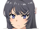 sakurajima-mai-seishun-buta-yarou-aobuta-anime-manga-waifu-femme-actrice-lyceenne-bunny-girl-cheveux-noirs-yeux-violets