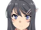 sakurajima-mai-seishun-buta-yarou-aobuta-anime-manga-waifu-femme-actrice-lyceenne-bunny-girl-cheveux-noirs-yeux-violets