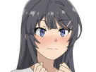 sakurajima-mai-seishun-buta-yarou-aobuta-anime-manga-waifu-femme-actrice-lyceenne-bunny-girl-cheveux-noirs-yeux-violets