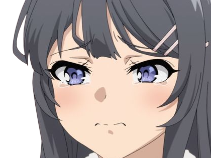 sakurajima mai seishun-buta-yarou aobuta anime manga waifu femme actrice lyceenne bunny girl cheveux-noirs yeux-violets