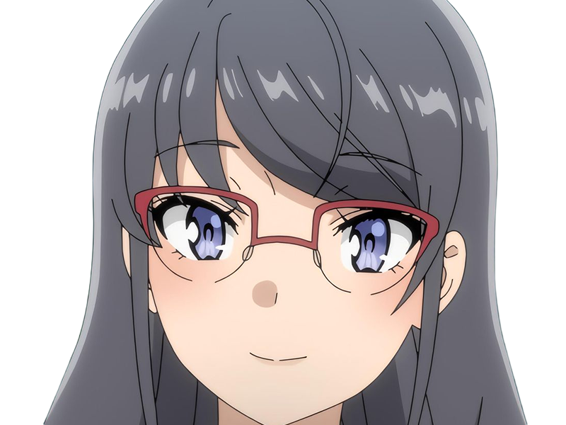 sakurajima mai seishun-buta-yarou aobuta anime manga waifu femme actrice lyceenne bunny girl cheveux-noirs yeux-violets