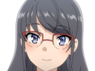 sakurajima-mai-seishun-buta-yarou-aobuta-anime-manga-waifu-femme-actrice-lyceenne-bunny-girl-cheveux-noirs-yeux-violets