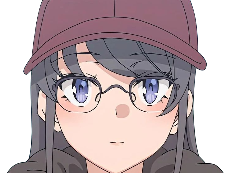 sakurajima mai seishun-buta-yarou aobuta anime manga waifu femme actrice lyceenne bunny girl cheveux-noirs yeux-violets