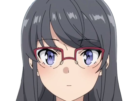 sakurajima mai seishun-buta-yarou aobuta anime manga waifu femme actrice lyceenne bunny girl cheveux-noirs yeux-violets