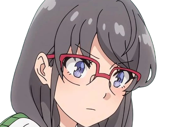 sakurajima mai seishun-buta-yarou aobuta anime manga waifu femme actrice lyceenne bunny girl cheveux-noirs yeux-violets
