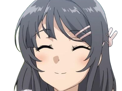 sakurajima mai seishun-buta-yarou aobuta anime manga waifu femme actrice lyceenne bunny girl cheveux-noirs yeux-violets