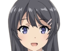 sakurajima-mai-seishun-buta-yarou-aobuta-anime-manga-waifu-femme-actrice-lyceenne-bunny-girl-cheveux-noirs-yeux-violets
