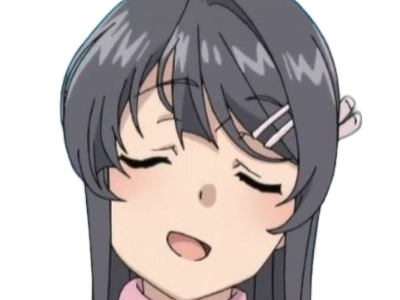 sakurajima mai seishun-buta-yarou aobuta anime manga waifu femme actrice lyceenne bunny girl cheveux-noirs yeux-violets