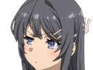 sakurajima-mai-seishun-buta-yarou-aobuta-anime-manga-waifu-femme-actrice-lyceenne-bunny-girl-cheveux-noirs-yeux-violets