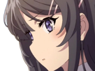 sakurajima-mai-seishun-buta-yarou-aobuta-anime-manga-waifu-femme-actrice-lyceenne-bunny-girl-cheveux-noirs-yeux-violets