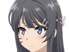 sakurajima-mai-seishun-buta-yarou-aobuta-anime-manga-waifu-femme-actrice-lyceenne-bunny-girl-cheveux-noirs-yeux-violets