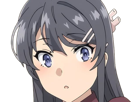 sakurajima-mai-seishun-buta-yarou-aobuta-anime-manga-waifu-femme-actrice-lyceenne-bunny-girl-cheveux-noirs-yeux-violets