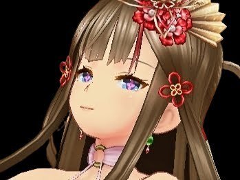 toki senran kagura serieux dedain meprise condescendance