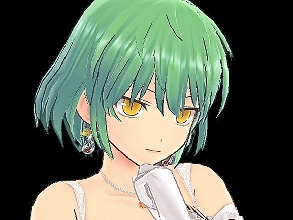 hikage senran kagura serieux reflechir pensif penser