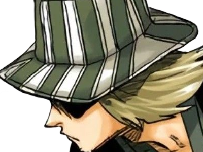 kisuke urahara bleach anime manga shinigami capitaine 12eme-division exile scientifique chapeau homme cheveux-blonds yeux-gris
