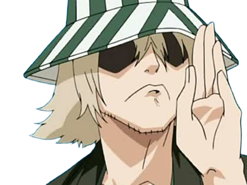 kisuke urahara bleach anime manga shinigami capitaine 12eme-division exile scientifique chapeau homme cheveux-blonds yeux-gris