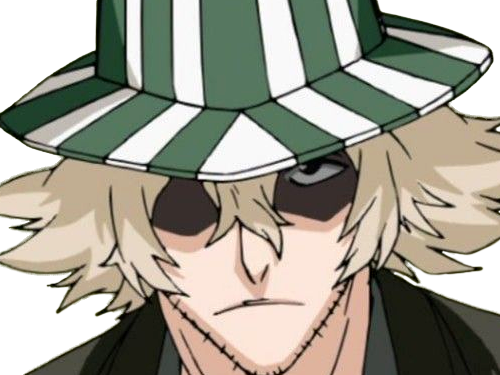 kisuke urahara bleach anime manga shinigami capitaine 12eme-division exile scientifique chapeau homme cheveux-blonds yeux-gris