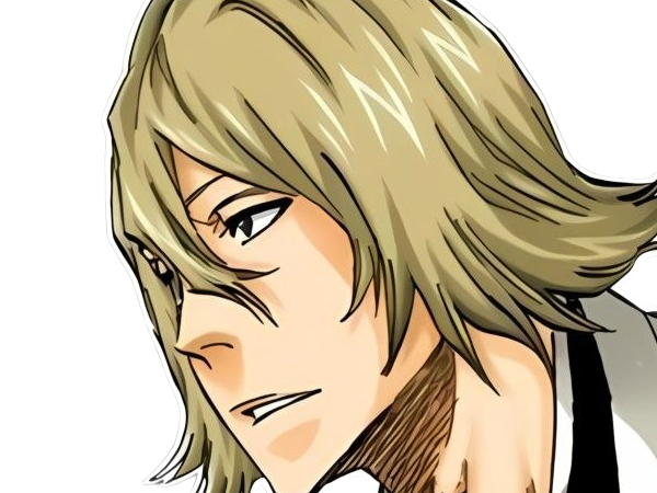 Sticker kisuke urahara bleach anime manga shinigami capitaine 12eme division exile scientifique chapeau homme cheveux blonds yeux gris par Dark-63