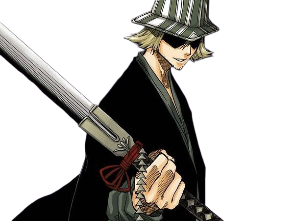 kisuke urahara bleach anime manga shinigami capitaine 12eme-division exile scientifique chapeau homme cheveux-blonds yeux-gris