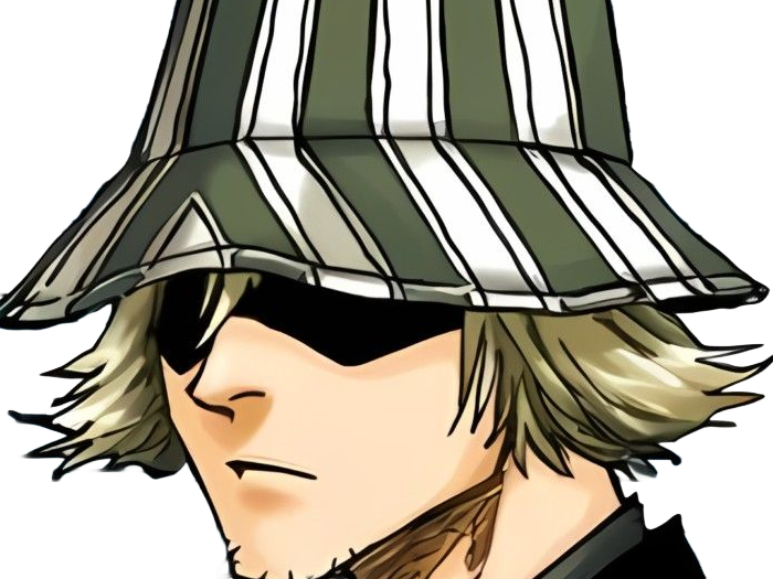 kisuke urahara bleach anime manga shinigami capitaine 12eme-division exile scientifique chapeau homme cheveux-blonds yeux-gris