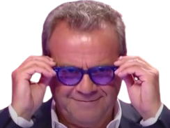 michel mary tpmp tbt9 lunettes bleu redpill w9