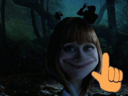 clairedearing claire dearing foret non creepy doigt passe ton chemin