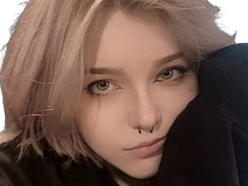 regard doux fille femme grunge emo douce mignonne sympa jolie belle amoureux amoureuse love knifos