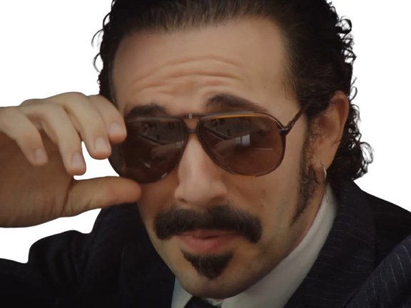 dabeull lunettes moustache bouc