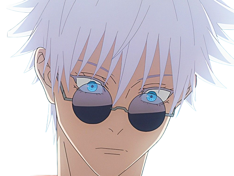 satoru gojo exorciste etudiant classe-s jujutsu kaisen jjk anime manga jeune homme prologue cheveux-blancs yeux-bleus