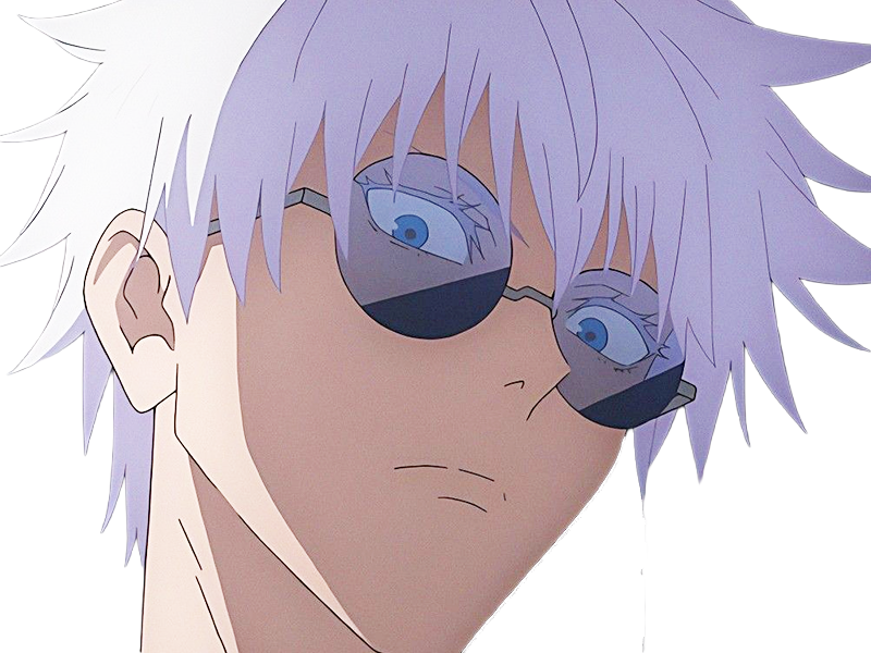 satoru gojo exorciste etudiant classe-s jujutsu kaisen jjk anime manga jeune homme prologue cheveux-blancs yeux-bleus