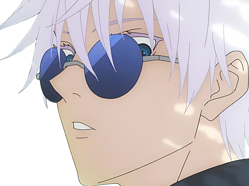 satoru gojo exorciste etudiant classe-s jujutsu kaisen jjk anime manga jeune homme prologue cheveux-blancs yeux-bleus