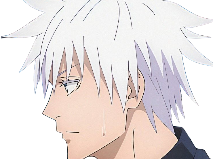 satoru gojo exorciste etudiant classe-s jujutsu kaisen jjk anime manga jeune homme prologue cheveux-blancs yeux-bleus