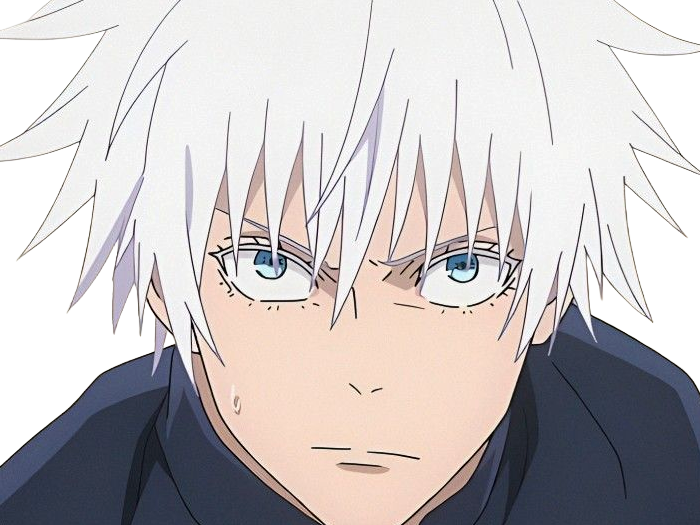 satoru gojo exorciste etudiant classe-s jujutsu kaisen jjk anime manga jeune homme prologue cheveux-blancs yeux-bleus