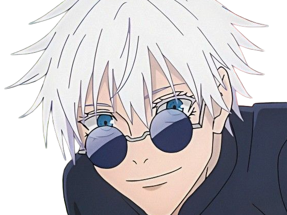 satoru gojo exorciste etudiant classe-s jujutsu kaisen jjk anime manga jeune homme prologue cheveux-blancs yeux-bleus