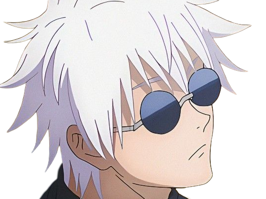 satoru gojo exorciste etudiant classe-s jujutsu kaisen jjk anime manga jeune homme prologue cheveux-blancs yeux-bleus