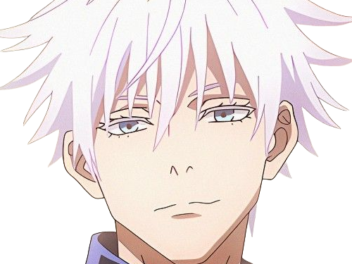 satoru gojo exorciste etudiant classe-s jujutsu kaisen jjk anime manga jeune homme prologue cheveux-blancs yeux-bleus