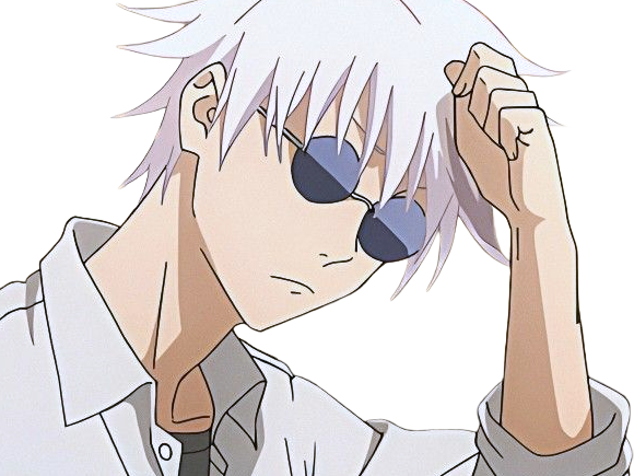 satoru gojo exorciste etudiant classe-s jujutsu kaisen jjk anime manga jeune homme prologue cheveux-blancs yeux-bleus