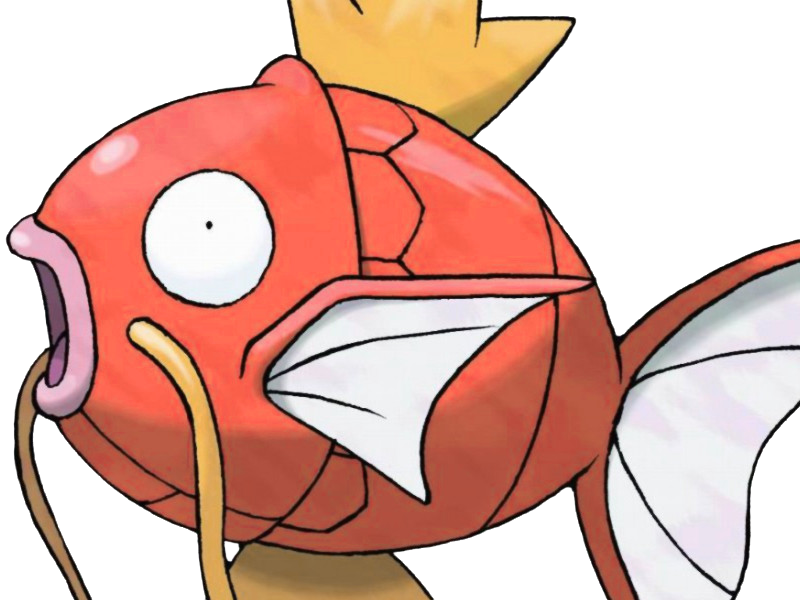 magicarpe magikarp koiking pokemon pkm type eau 1g kanto poisson trempette