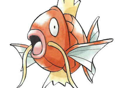 magicarpe magikarp koiking pokemon pkm type eau 1g kanto poisson trempette