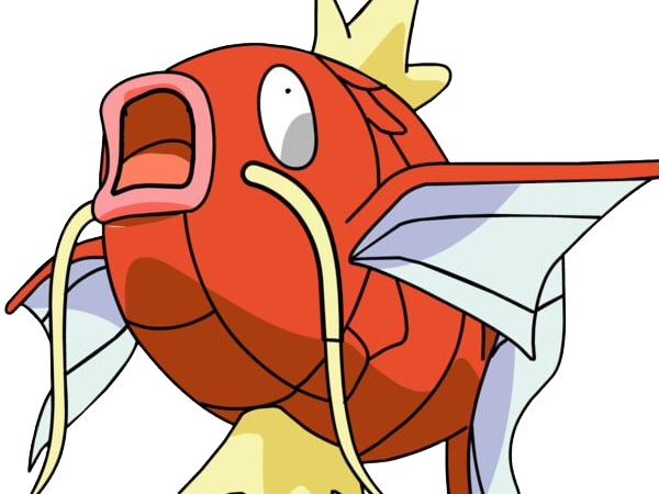 magicarpe magikarp koiking pokemon pkm type eau 1g kanto poisson trempette