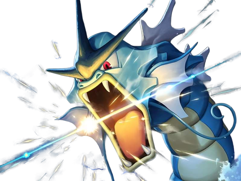 leviator gyarados pokemon pkm type eau vol 1g kanto terrifiant