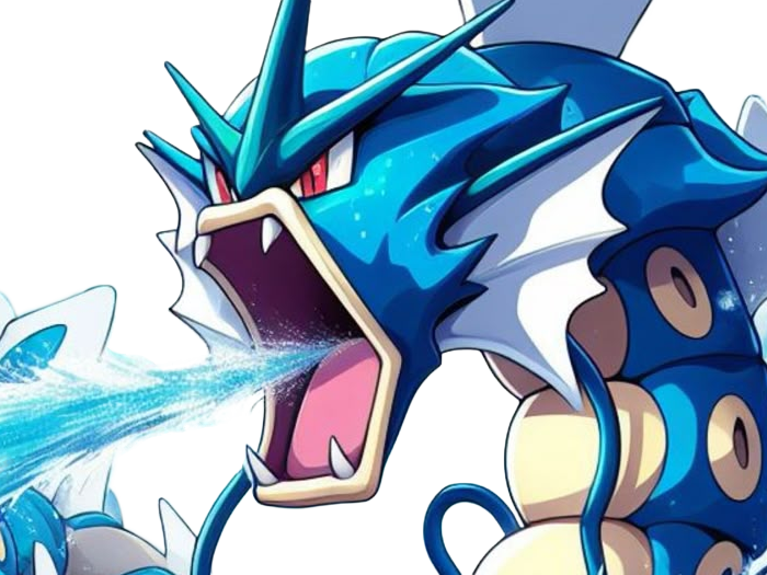 leviator gyarados pokemon pkm type eau vol 1g kanto terrifiant