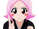 kj-kikoojap-anime-bleach-yachiru-kusajishi-doigt-gronde