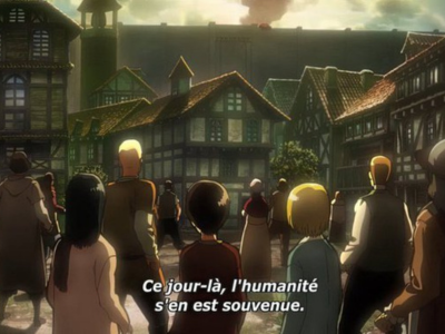 snk shingeki kyojin lattaque titans attaque aot titan colossal ce jour-la lhumanite sen est souvenue