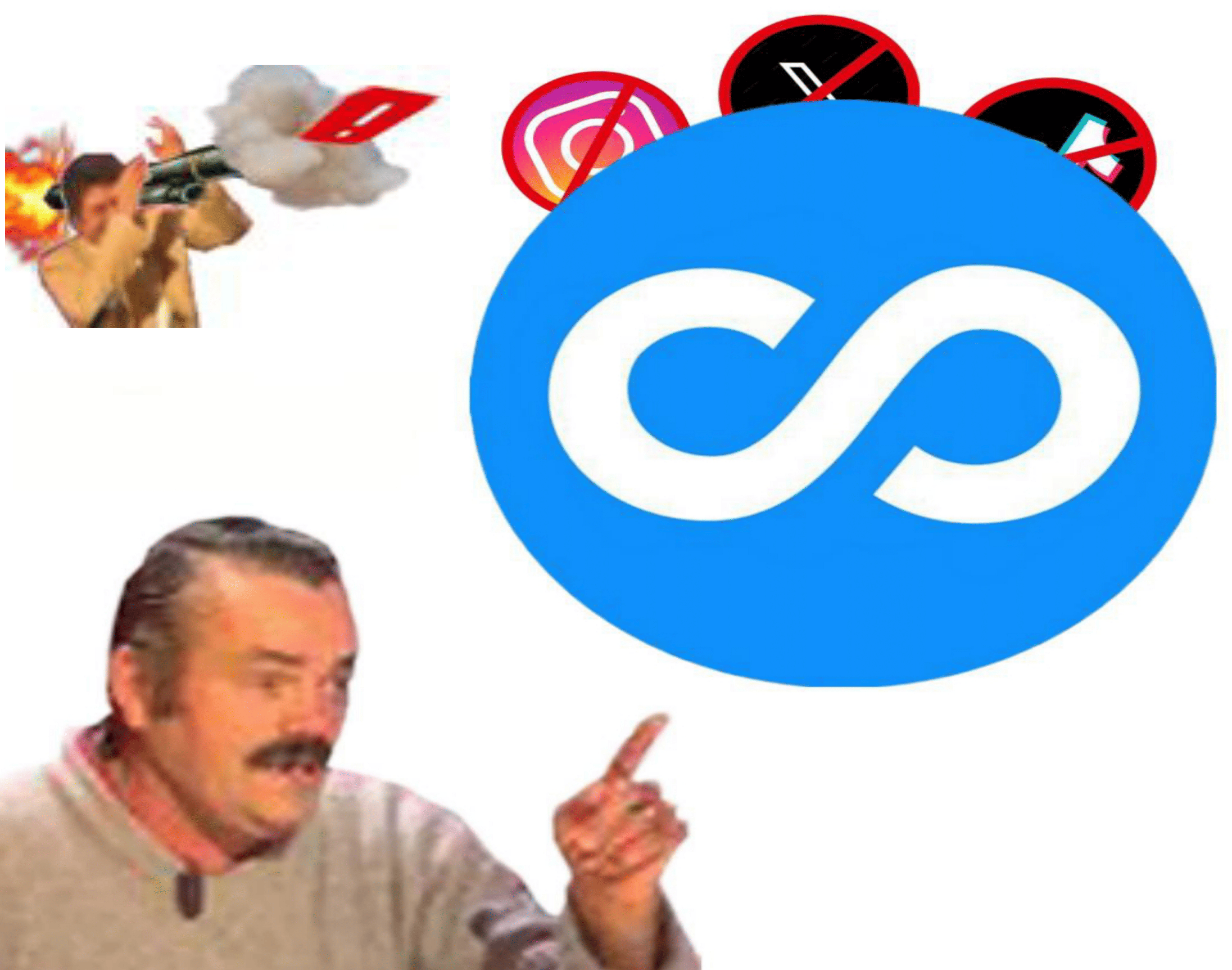 risitas jesus rpg montre doigt attention avertissement ddb streamable 30 secondes tiktok twitter instagram interdit