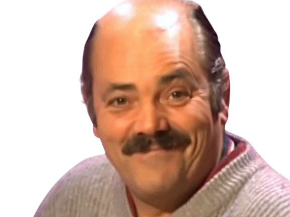 risitas calvitie calvass mignon sourire malin