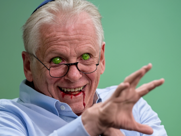 cohn bendit daniel sang nourrisson pedo juif semite evil mechant mal reptile illuminati