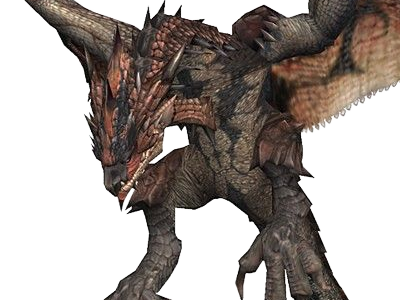 rathalos monster hunter mh wyverne volante roi-des-cieux los creature monstre ecailleuse feu rouge puissant iconique