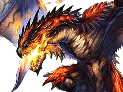 rathalos monster hunter mh wyverne volante roi-des-cieux los creature monstre ecailleuse feu rouge puissant iconique